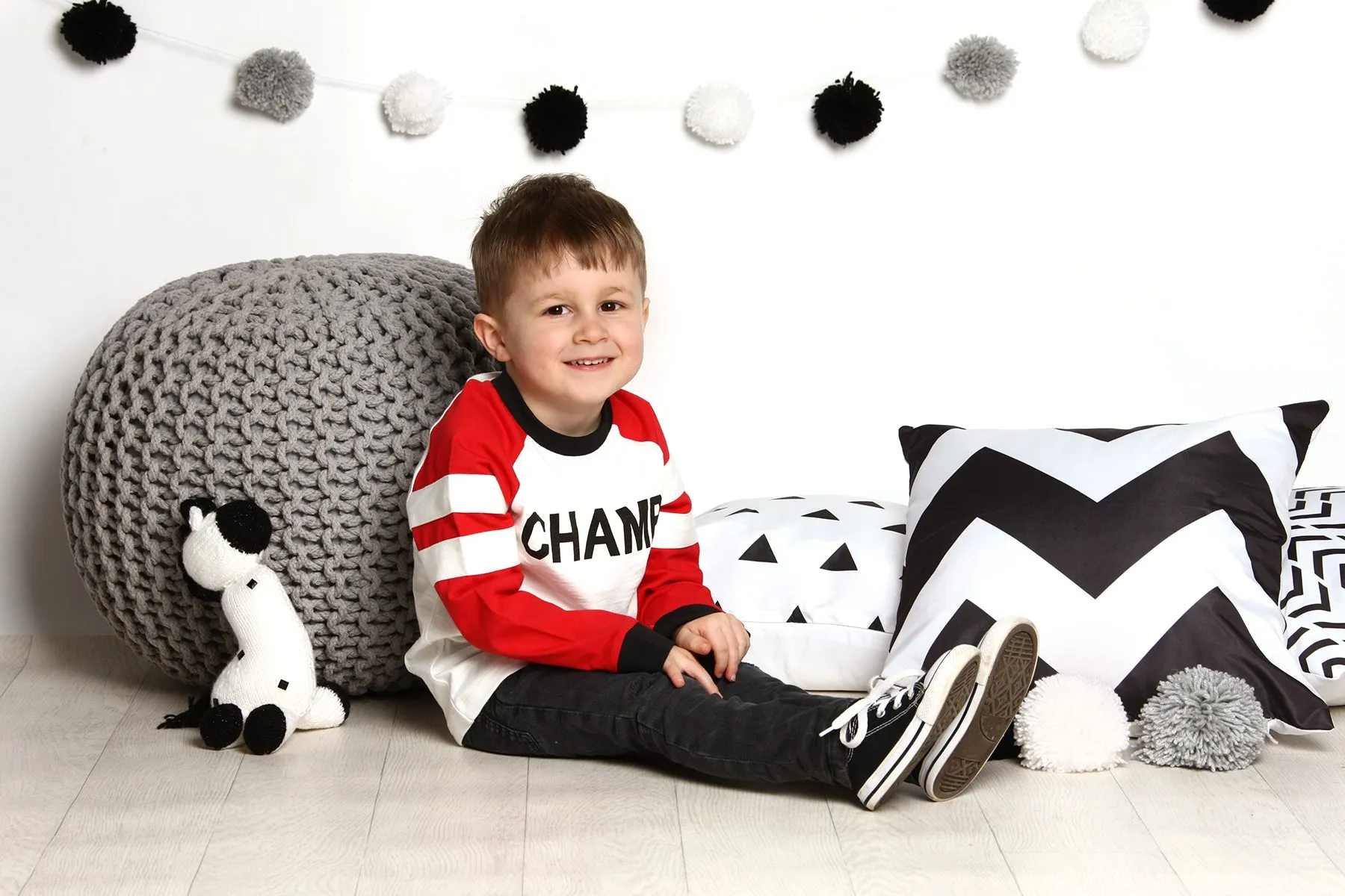 A summer nursery portrait