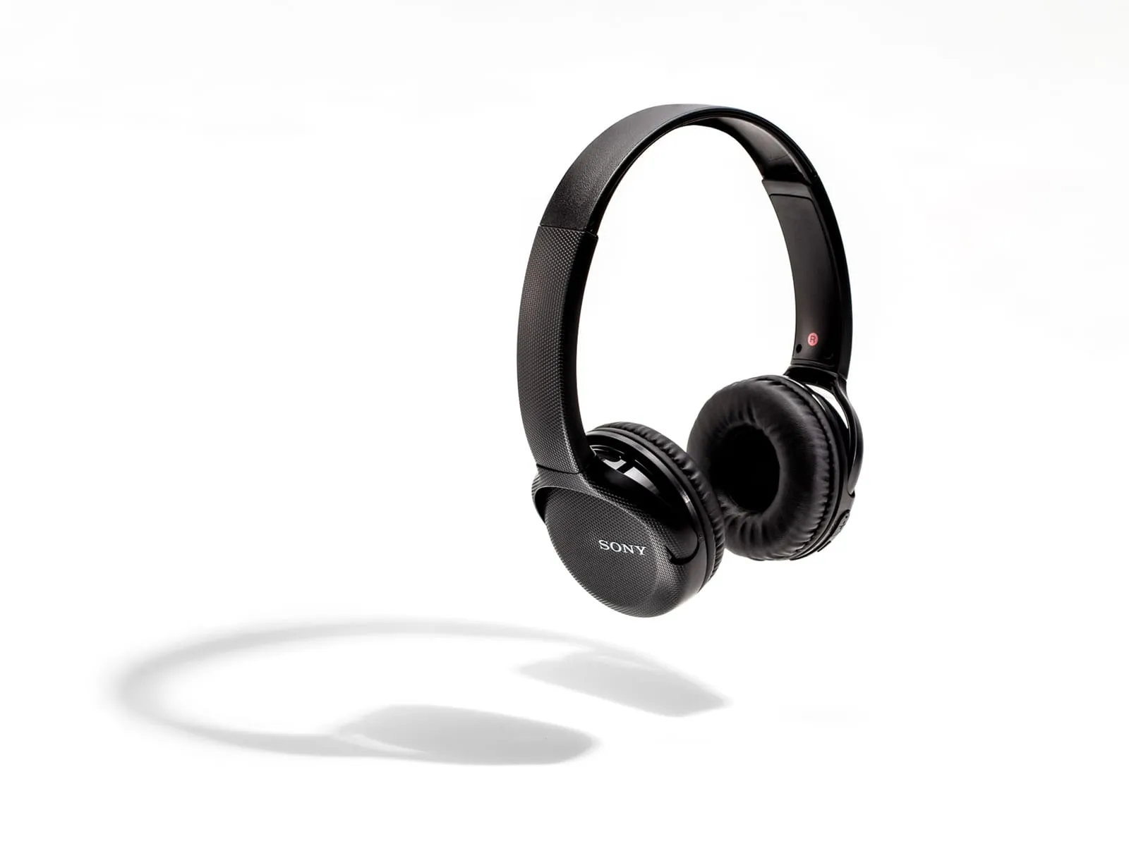 headphones on white background